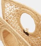 Jacquemus Spiaggia Small raffia tote bag