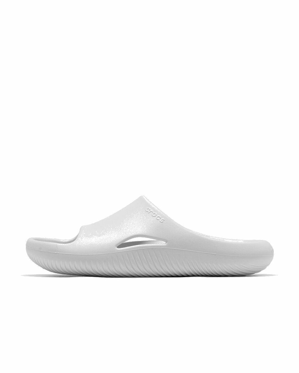 Photo: Crocs Mellow Slide White - Mens - Sandals & Slides