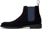 PS by Paul Smith Navy Cedric Chelsea Boots