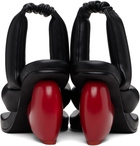 YUME YUME Black & Red Love Heeled Sandals