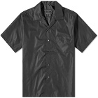 SOPHNET. Men's Limota Nylon Vacation Shirt in Black