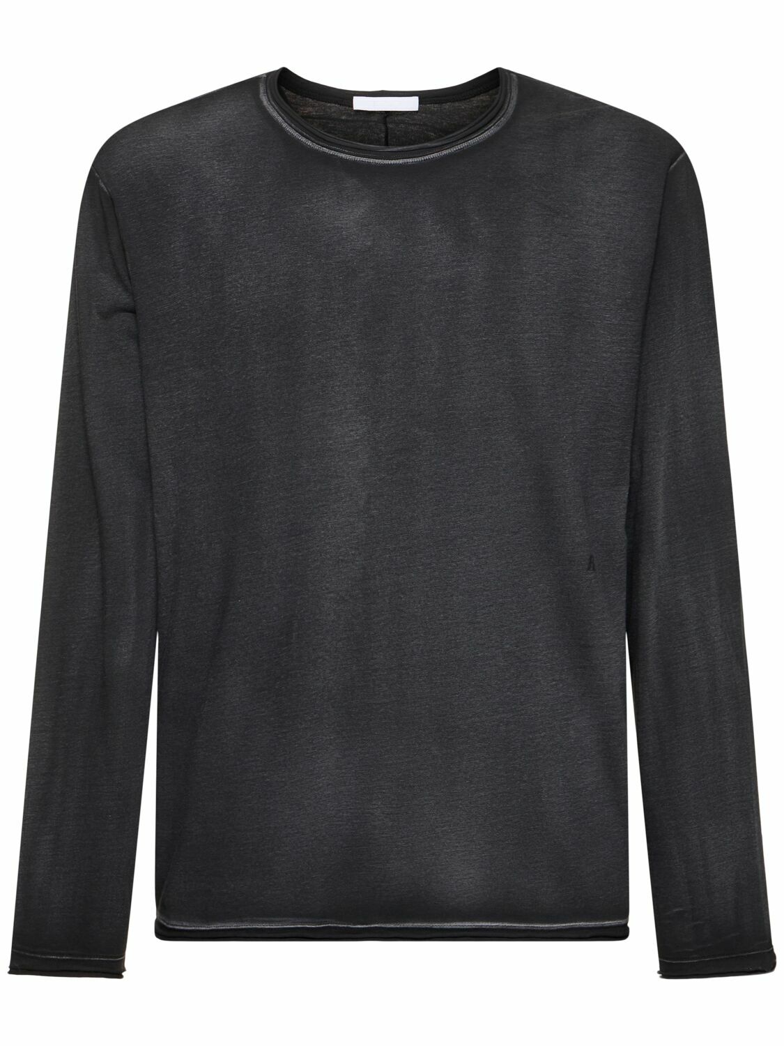 Helmut Lang hotsell Black Long Sleeve Oversized Top