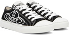 Vivienne Westwood Black Plimsoll Low Top 2.0 Sneakers