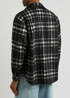 Mki Miyuki Zoku Checked Flannel Overshirt Black