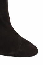Via Roma 15 High Heels Boots In Dark Brown Suede