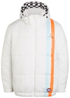 AN-Y1 Riski Padded Hooded Shell Jacket White