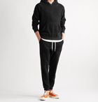 Outerknown - Hightide Tapered Organic Cotton-Blend Terry Sweatpants - Black