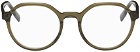MCQ Green Round Glasses