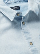 A.P.C. - Victor Denim Shirt - Blue