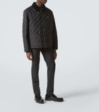 Prada Brushed leather Derby shoes
