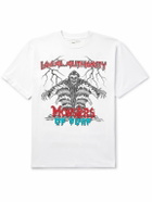 Local Authority LA - Monsters of Surf Logo-Print Cotton-Jersey T-Shirt - White