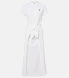 Polo Ralph Lauren Cotton-blend piqué polo dress