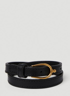 Push Fastening Bracelet in Black