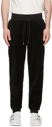 Boss Black Velour Lounge Pants