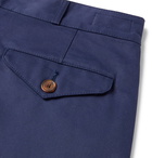 Maison Kitsuné - Cotton-Twill Chino Shorts - Navy