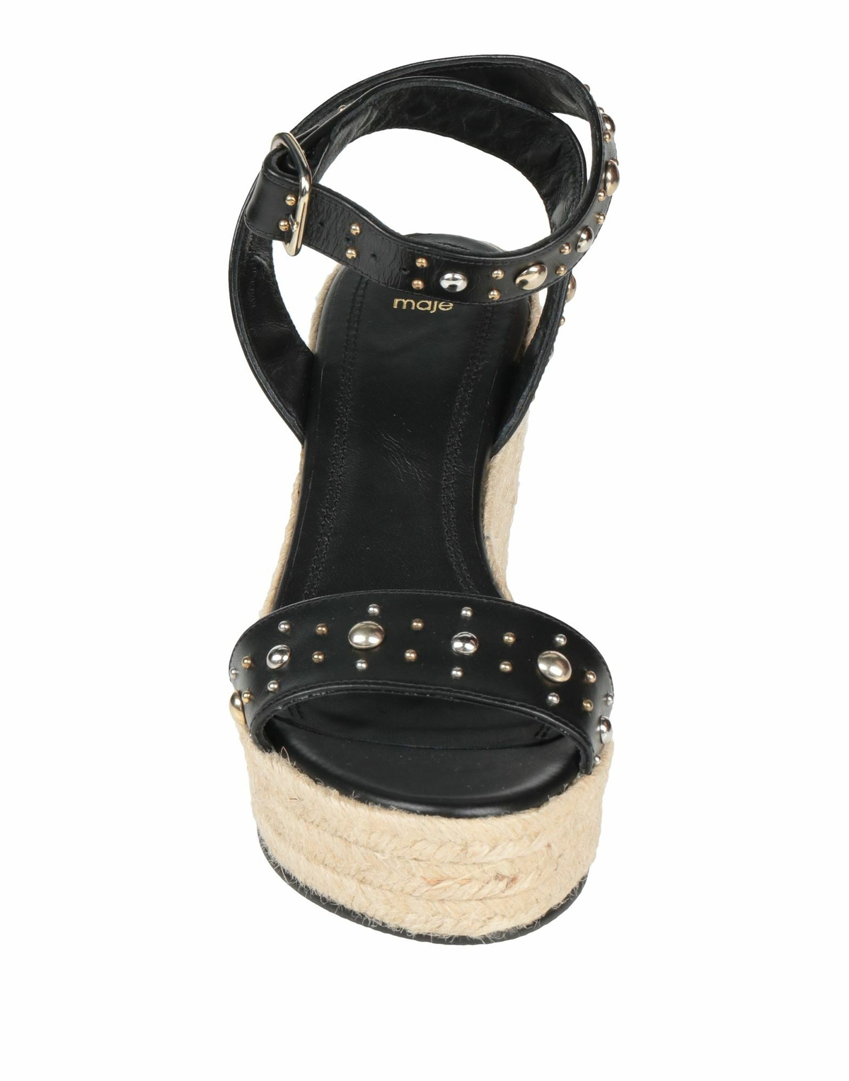 Maje Womens Espadrilles in Black