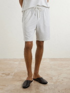 Zimmerli - Straight-Leg Lyocell-Blend Jersey Shorts - Neutrals