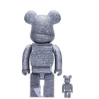 Medicom The British Museum "The Rosetta Stone" Be@rbrick in Multi 100%/400%