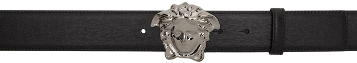 Photo: Versace Black & Silver 'La Medusa' Belt