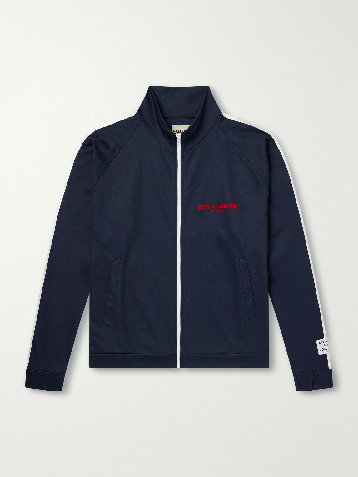 Gallery Dept. - Logo-Appliquéd Jersey Track Jacket - Blue