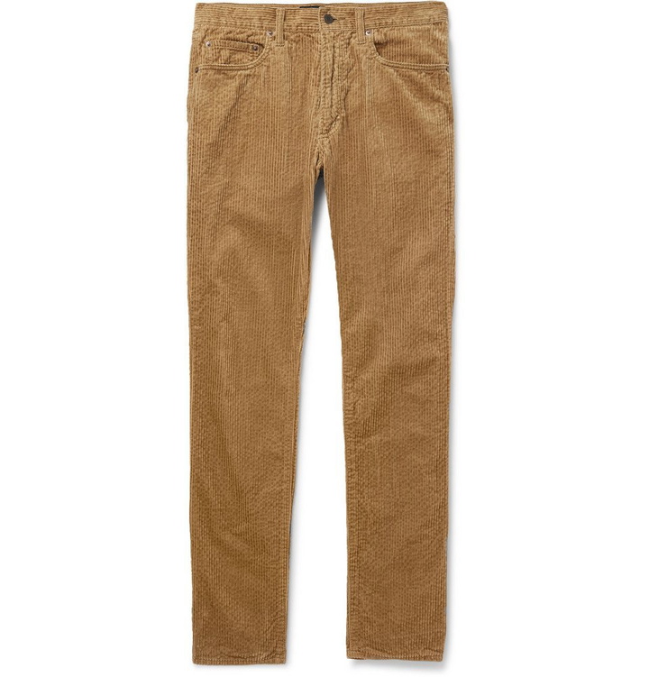 Photo: Beams Plus - Slim-Fit Cotton-Corduroy Trousers - Men - Beige