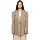 Calvin Klein Collection Beige Avery Blazer