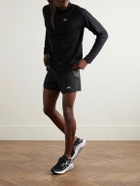 NIKE RUNNING - Trail Second Sunrise Slim-Fit Mesh-Trimmed Dri-FIT ADV Shorts - Black