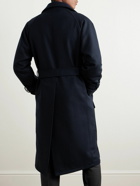 Stòffa - Raglan Belted Wool Coat - Blue