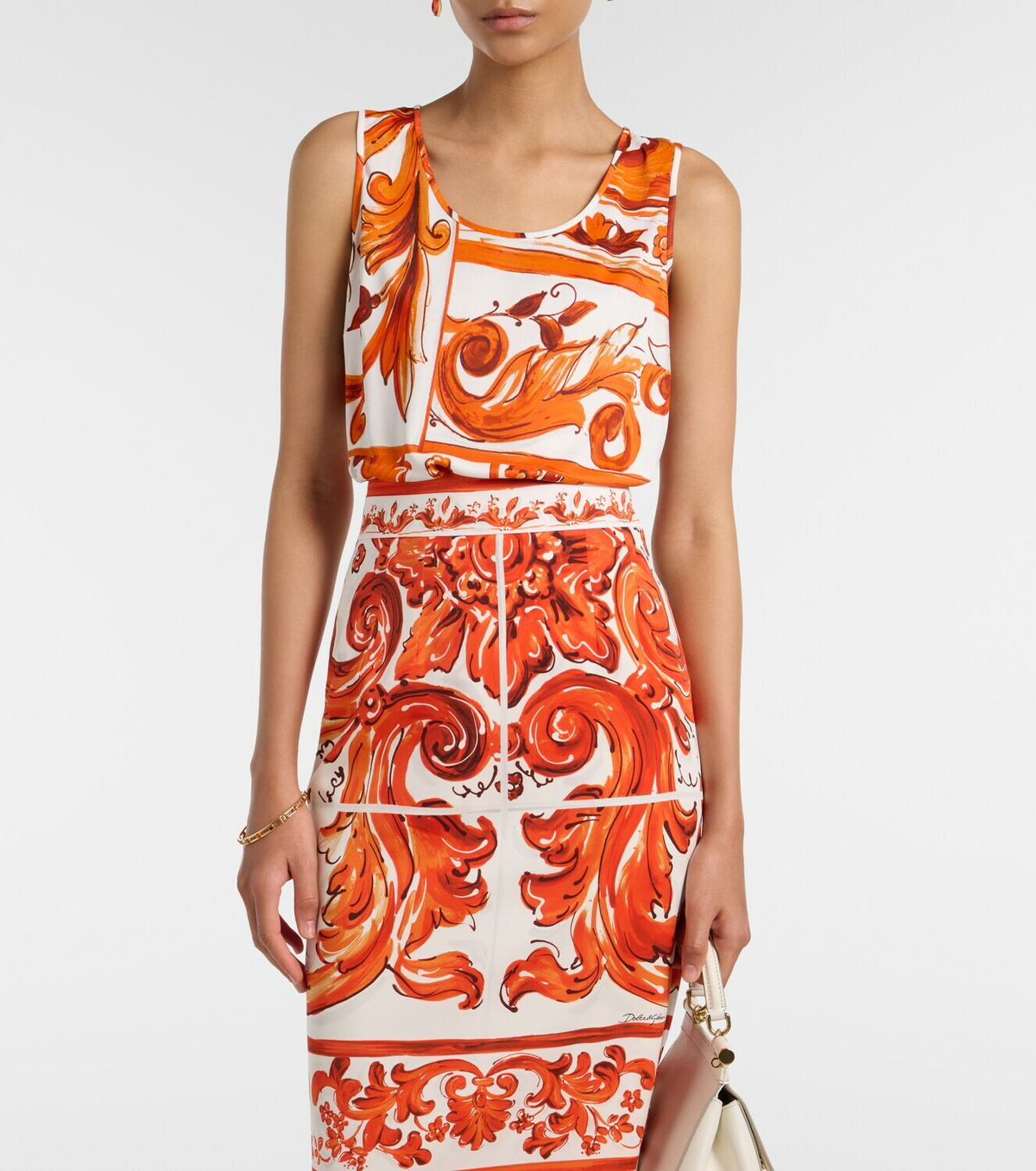 Dolce&Gabbana Majolica tank top