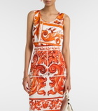 Dolce&Gabbana Majolica tank top