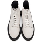 Etudes Off-White Adieu Edition Suede Type 129 Boots