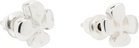 MAPLE Silver Cross Stud Earrings