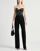 Chiara Boni La Petite Robe Womens Top in Black