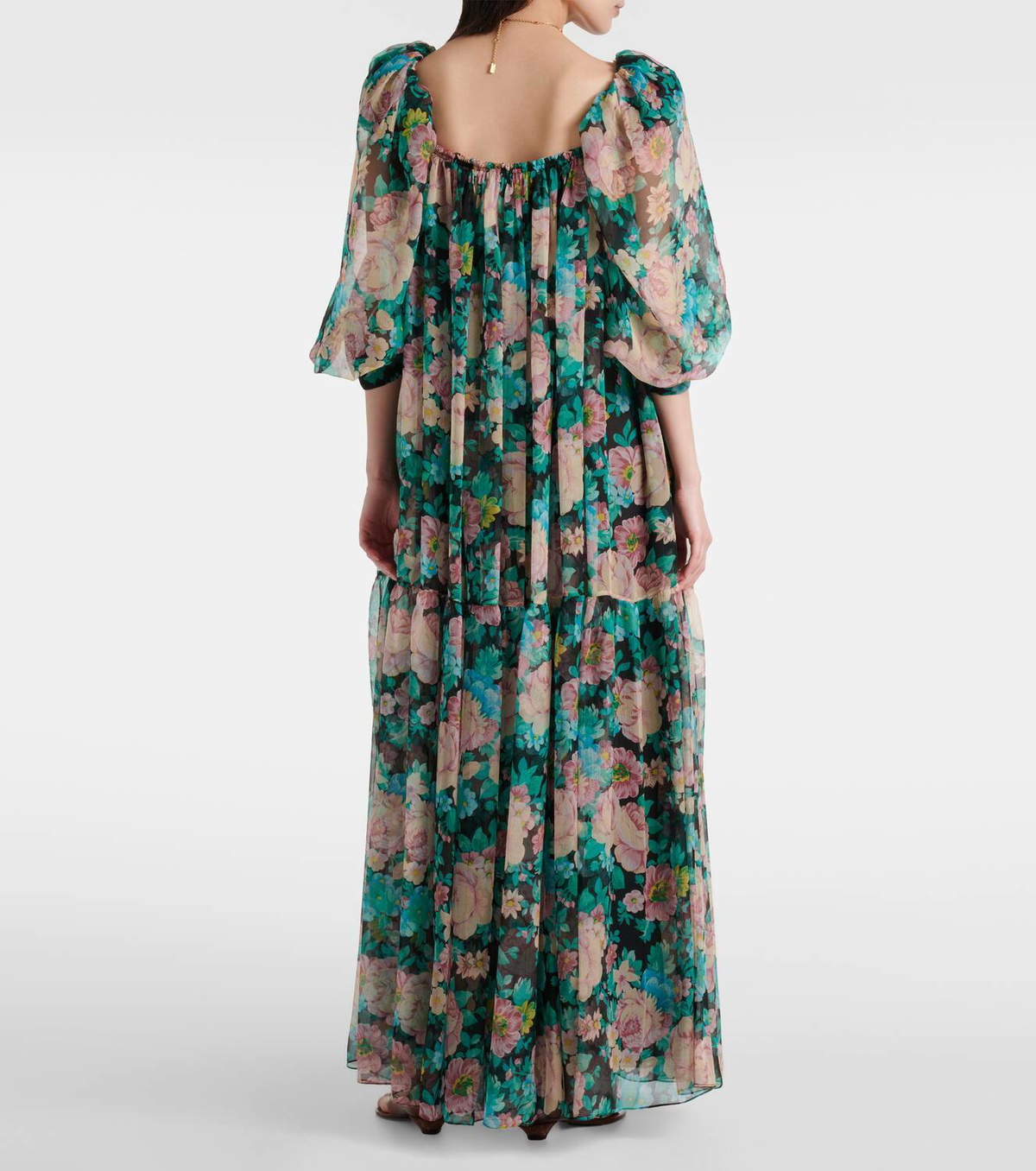 Chloé Multicolor Silk Casual Dress