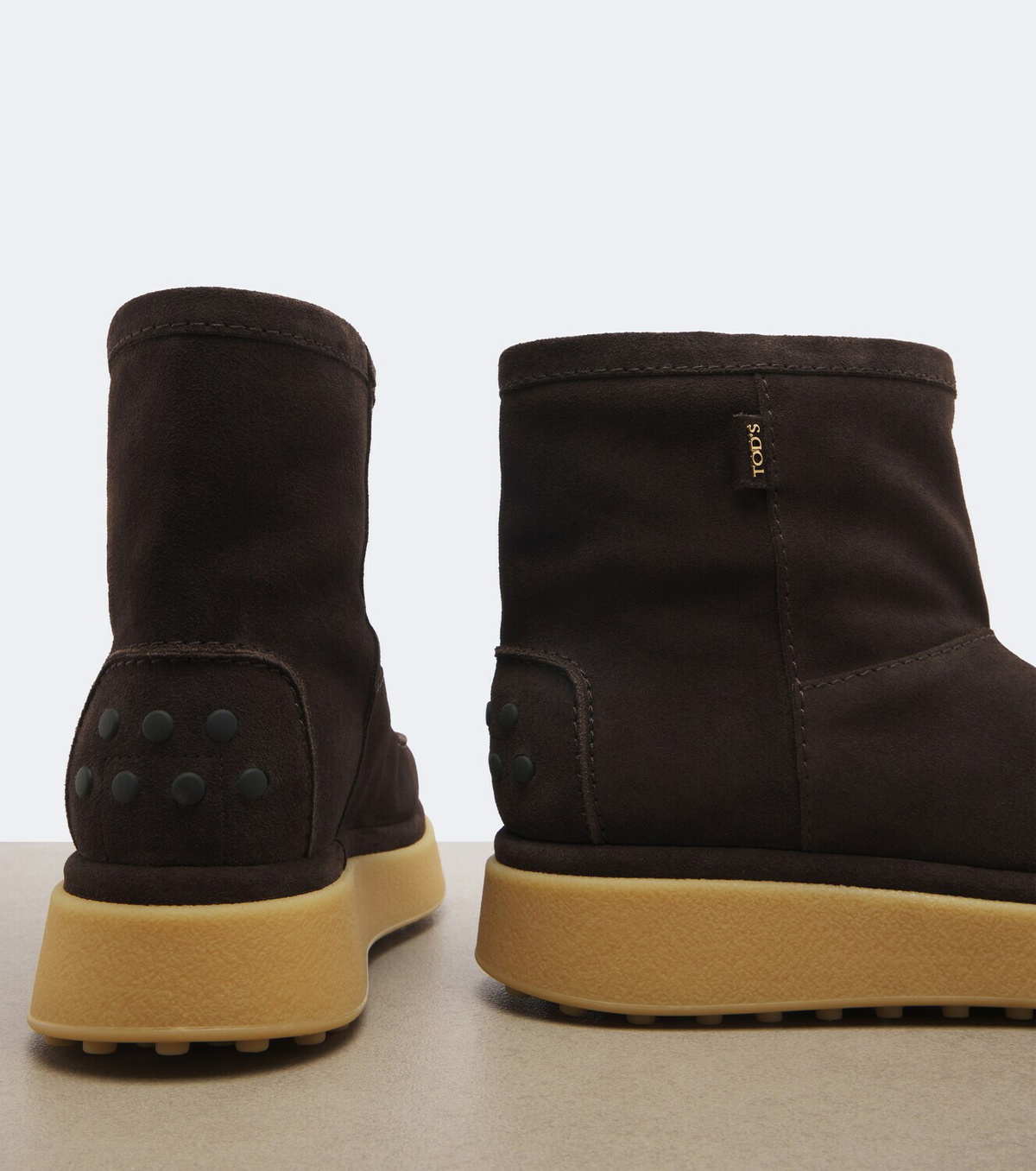Tod's Gommino® shearling-lined suede ankle boots