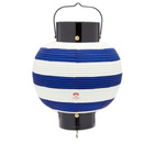 BEAMS JAPAN Paper Lantern - Striped in Indigo