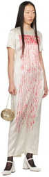 Puppets and Puppets Off-White 'Puppetmaster' Maxi Dress