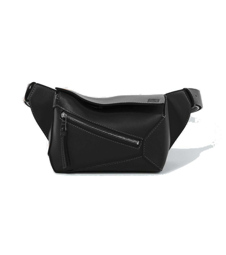 Photo: Loewe Puzzle Mini leather belt bag