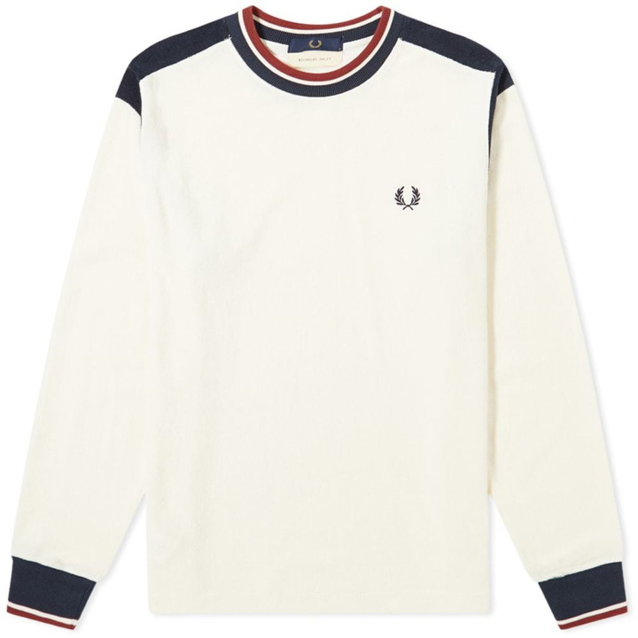 Photo: Fred Perry x Nicholas Daley Towelling Crew Neck