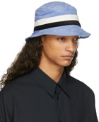 Marni Blue Corduroy Fisherman Bucket Hat