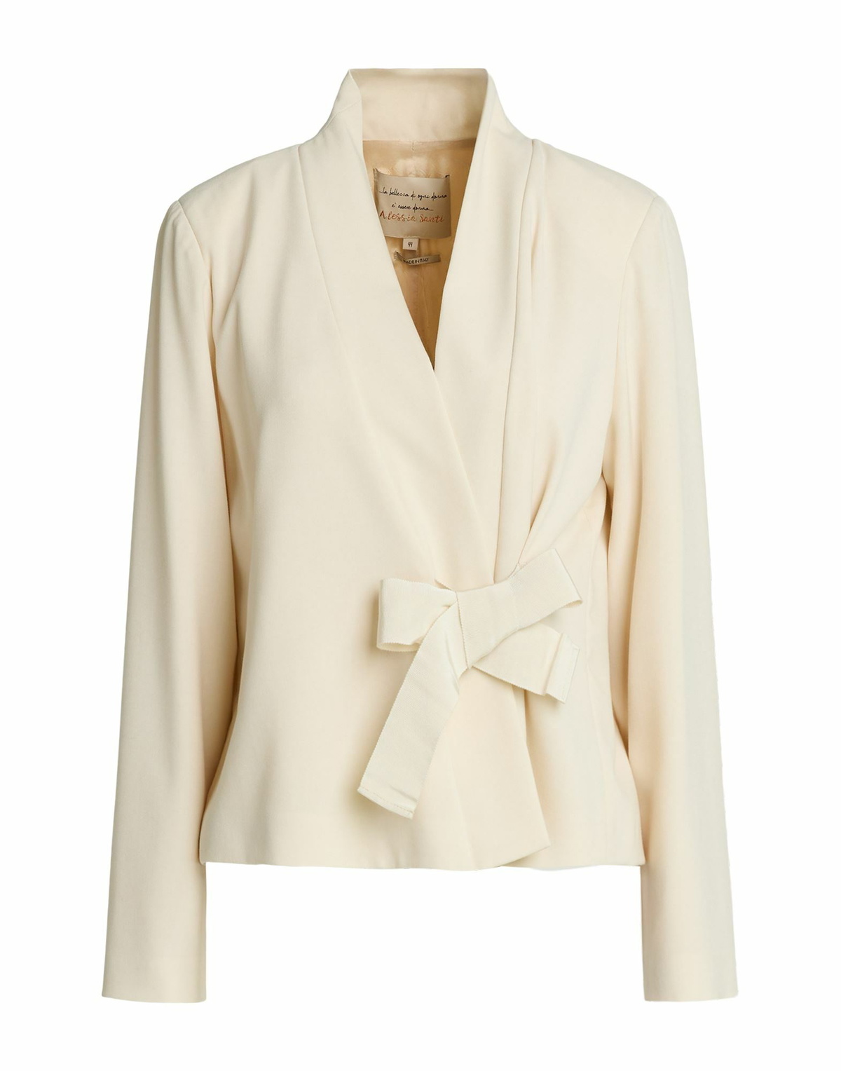 Alessia Santi Womens Blazer in Cream