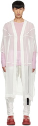 Rick Owens Off-White Peter Cardigan