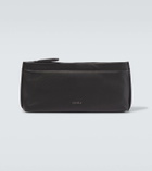 Zegna Secondskin leather toiletry bag