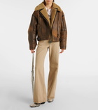 Acne Studios Lakota shearling-lined leather jacket