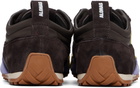 Alohas Brown Tb.304 Nylon Leather Sneakers