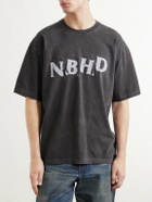 Neighborhood - Logo-Printed Cotton-Jersey T-Shirt - Gray