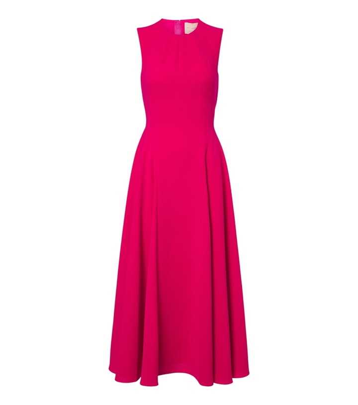 Photo: Roksanda Kora crêpe midi dress