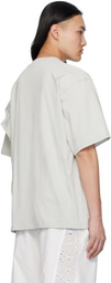 Ottolinger Gray Deconstructed Oversized T-shirt