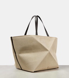 Loewe XXL Puzzle Fold canvas tote bag