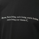Undercover Men's Vitamin C T-Shirt in Black